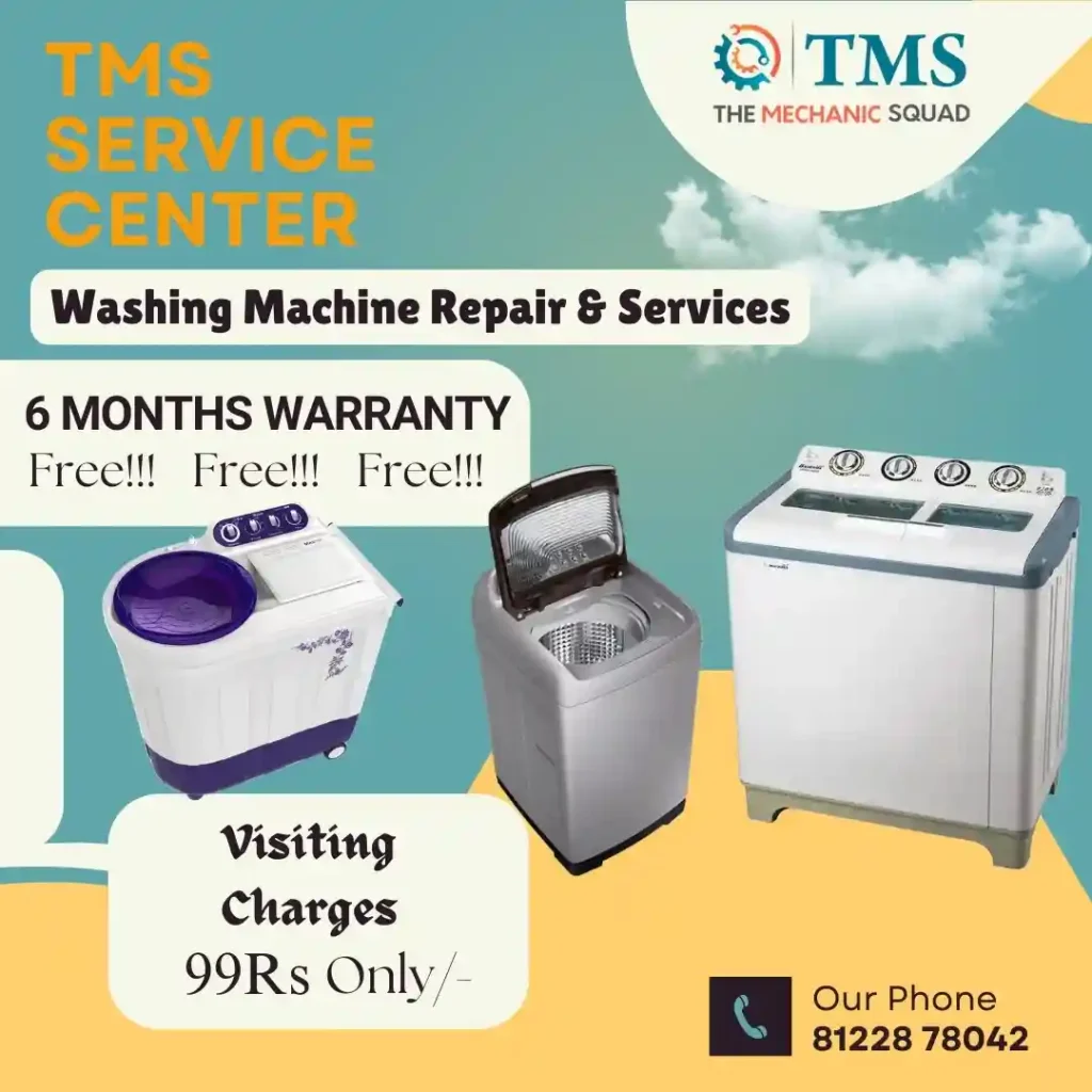 Washing Machine Repair Services in Nagalkeni, Chennai – TMS Service Center