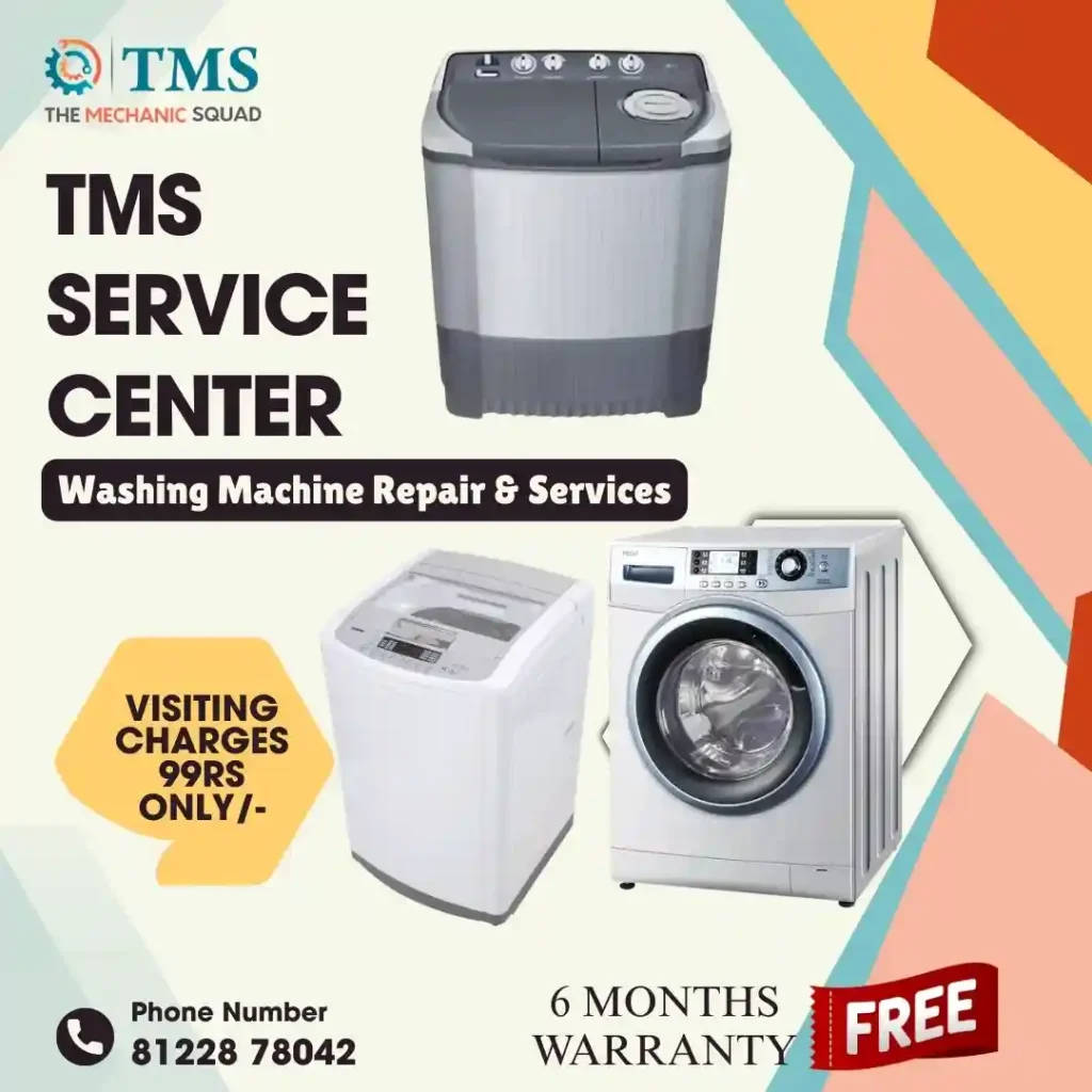 Washing Machine Repair Services in Nandanam Bazaar, Chennai – TMS Service Center