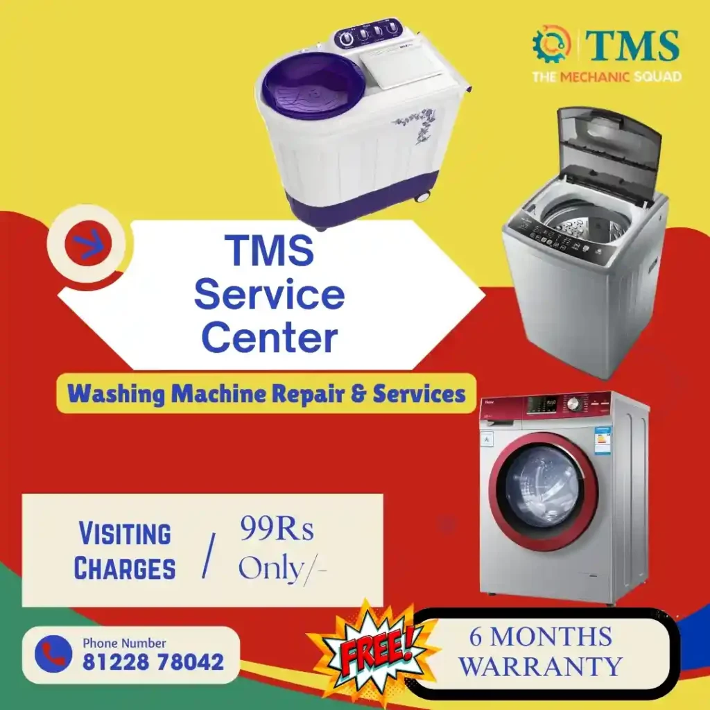 Washing Machine Repair Services in Nanganallur Bazaar, Chennai – TMS Service Center