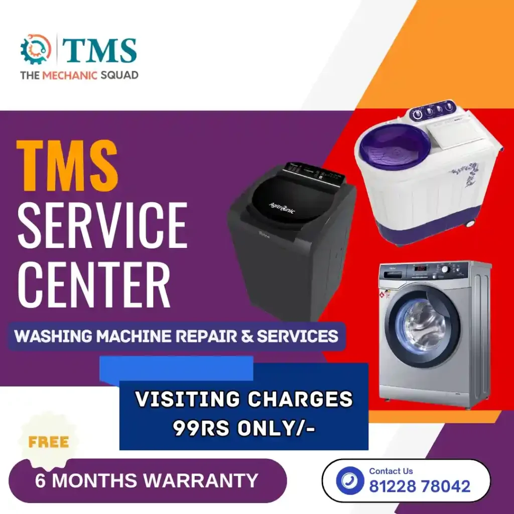 Washing Machine Repair Services in Neelangarai, Chennai – TMS Service Center