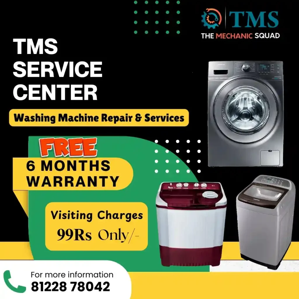 Washing Machine Repair Services in Neelankarai, Chennai – TMS Service Center
