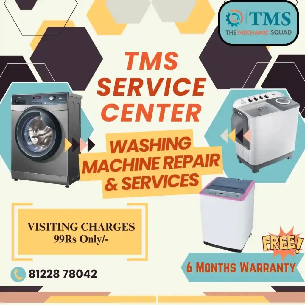 Washing Machine Repair Services in New Washermen Pet, Chennai – TMS Service Center
