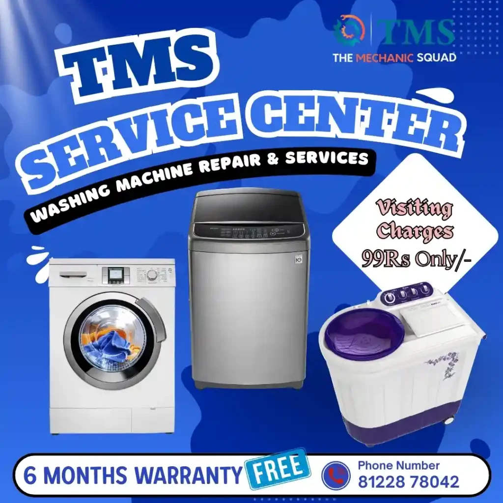 Washing Machine Repair Services in New Washermenpet, Chennai – TMS Service Center