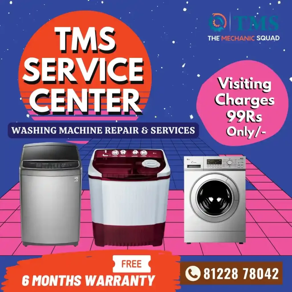 Washing Machine Repair Services in Nungambakkam, Chennai – TMS Service Center