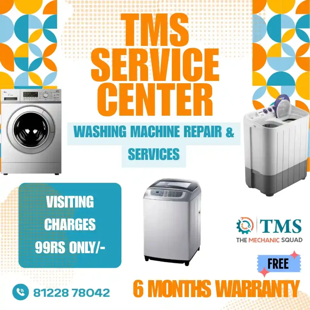Washing Machine Repair Services in Otteri, Chennai – TMS Service Center