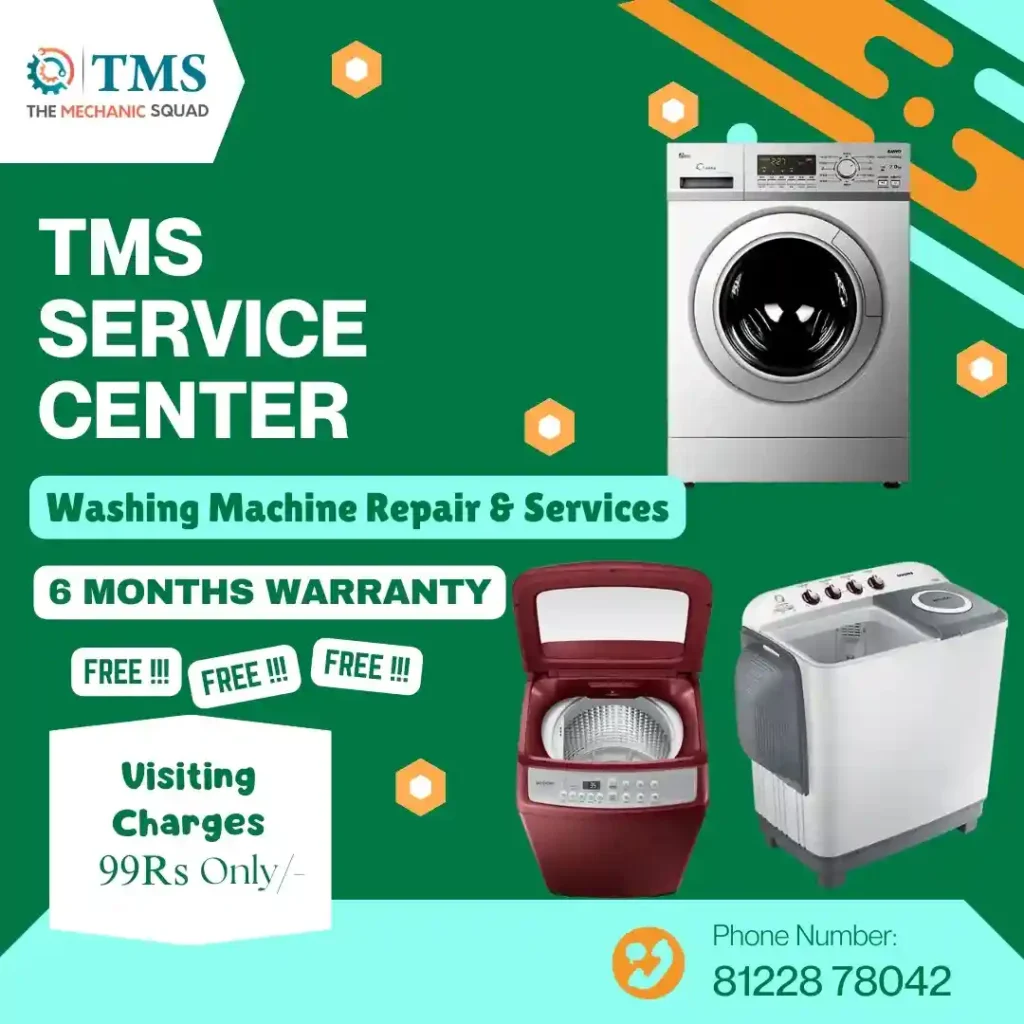Washing Machine Repair Services in Padi, Chennai – TMS Service Center