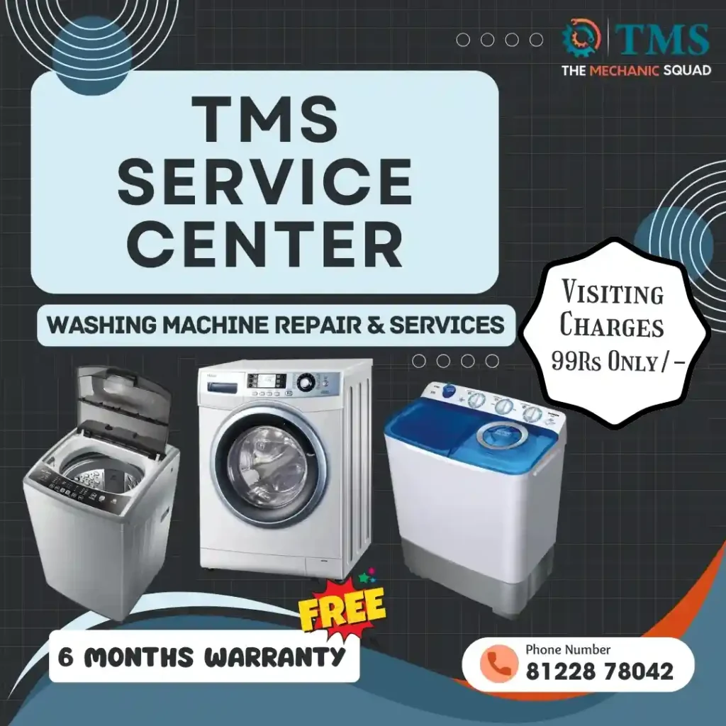 Washing Machine Repair Services in Padi Kuppam Road, Chennai – TMS Service Center