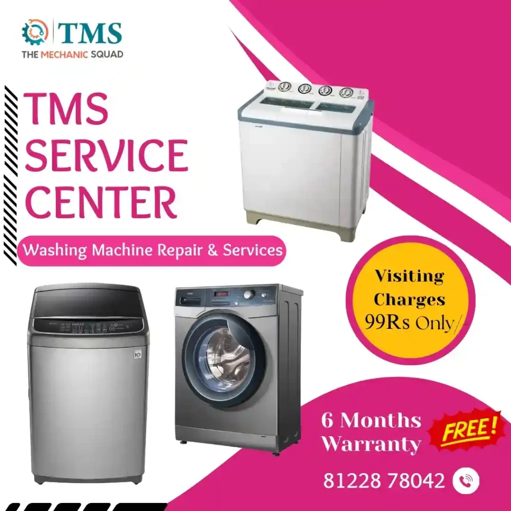 Washing Machine Repair Services in Padi South, Chennai – TMS Service Center