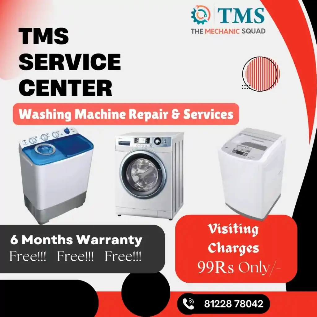 Washing Machine Repair Services in Pallavaram, Chennai – TMS Service Center