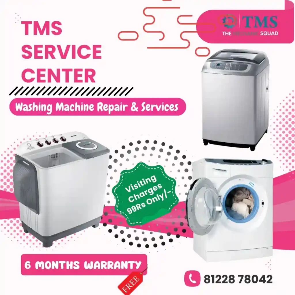 Washing Machine Repair Services in Pallavaram North, Chennai – TMS Service Center