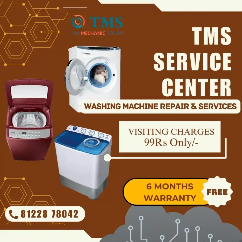 Washing Machine Repair Services in Parrys, Chennai – TMS Service Center