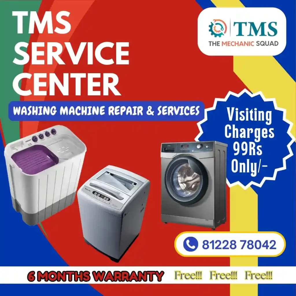 Washing Machine Repair Services in Parry's Corner, Chennai – TMS Service Center