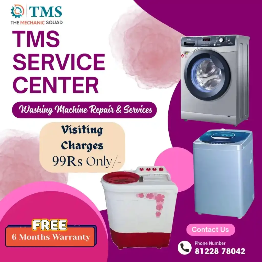 Washing Machine Repair Services in Parthasarathy Koil, Chennai – TMS Service Center