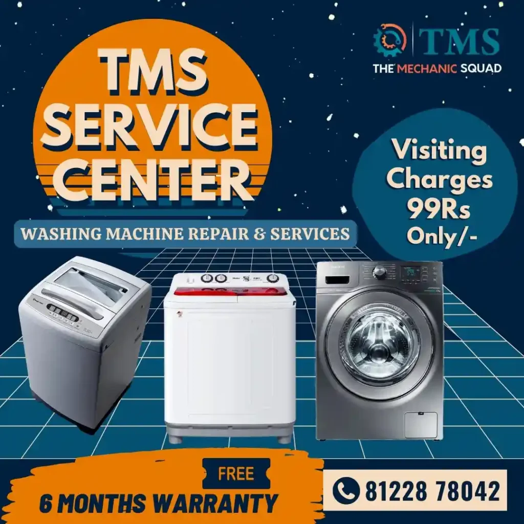 Washing Machine Repair Services in Perambur, Chennai – TMS Service Center