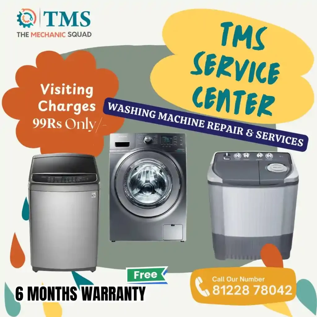 Washing Machine Repair Services in Perambur North, Chennai – TMS Service Center