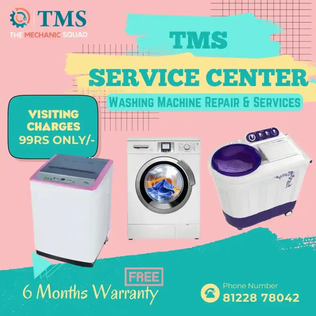 Washing Machine Repair Services in Periamet, Chennai – TMS Service Center