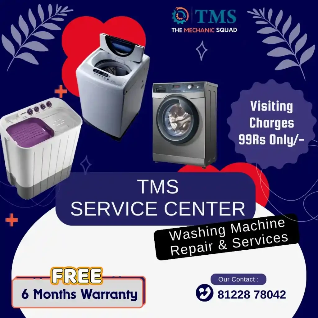 Washing Machine Repair Services in Perumalpet, Chennai – TMS Service Center