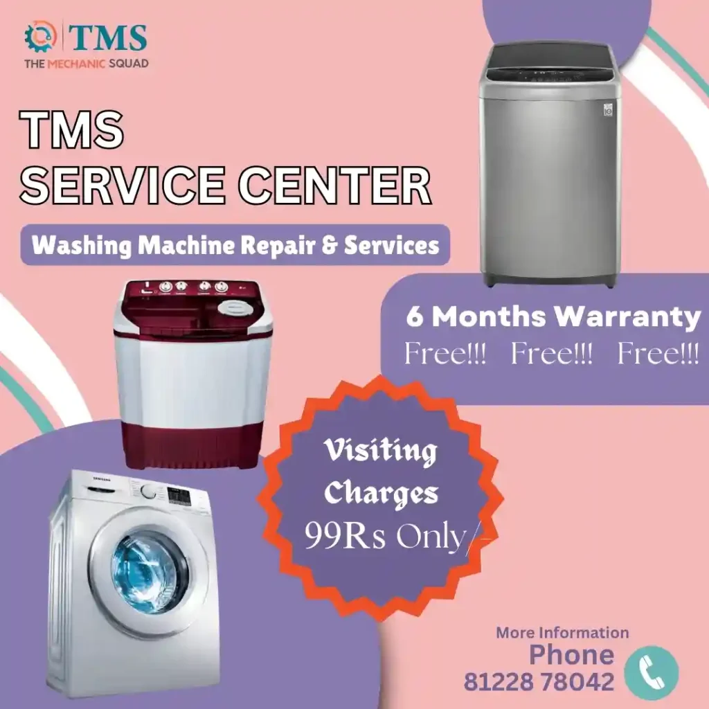 Washing Machine Repair Services in Porur, Chennai – TMS Service Center