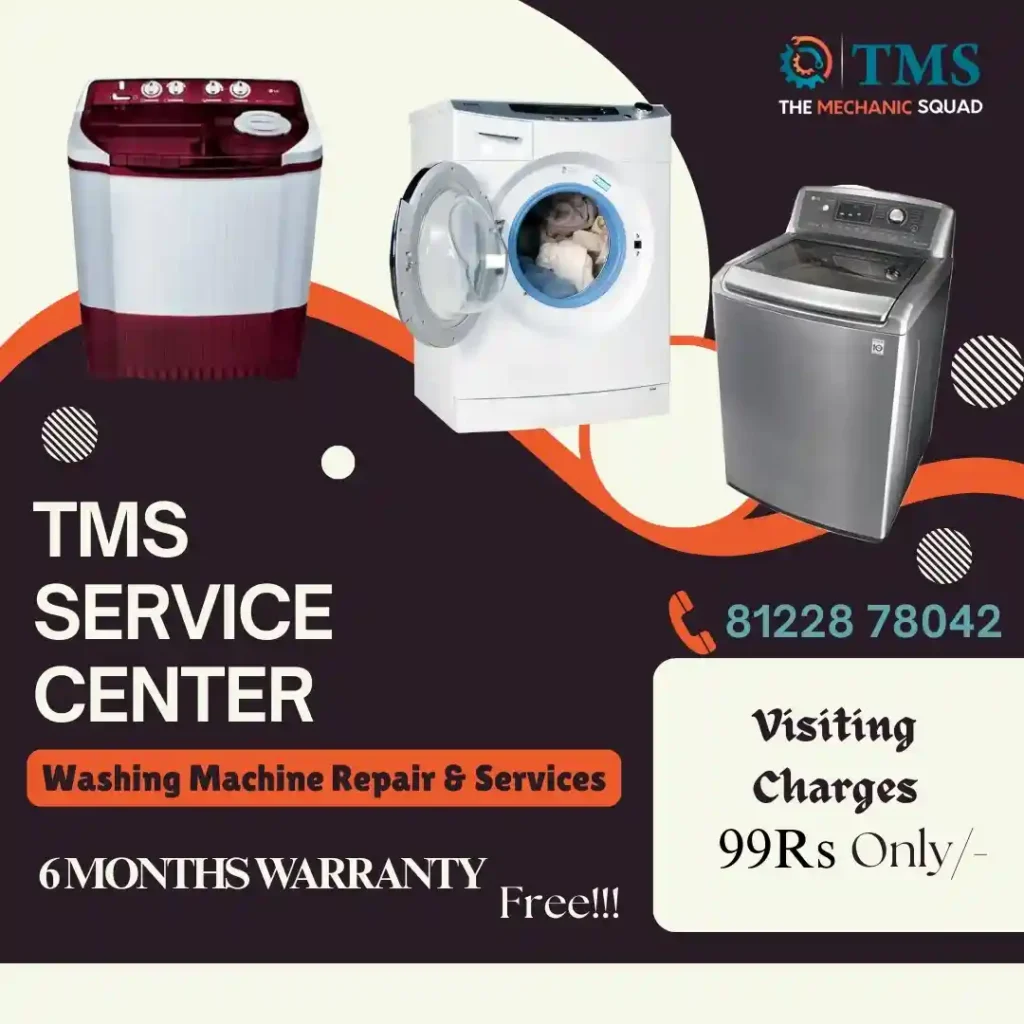 Washing Machine Repair Services in Pudur, Chennai – TMS Service Center