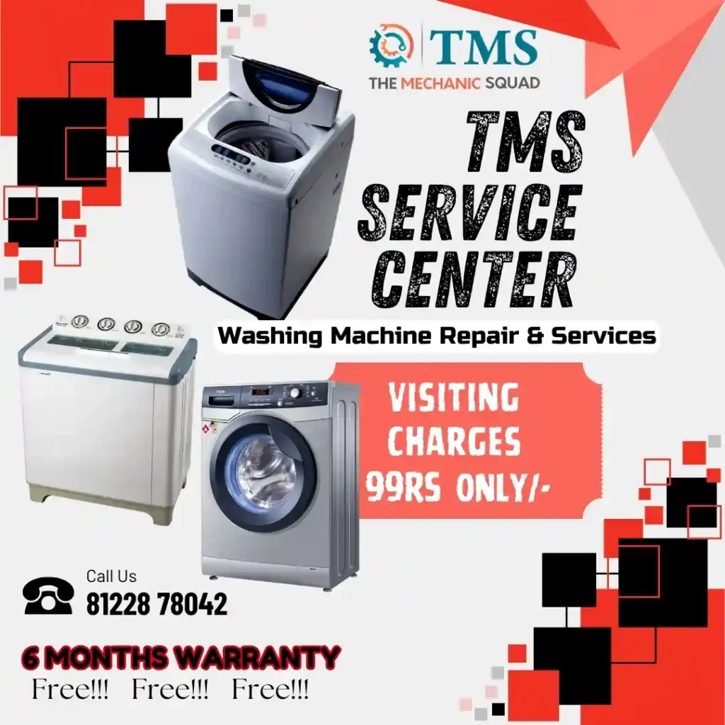 Washing Machine Repair Services in Pulianthope, Chennai – TMS Service Center