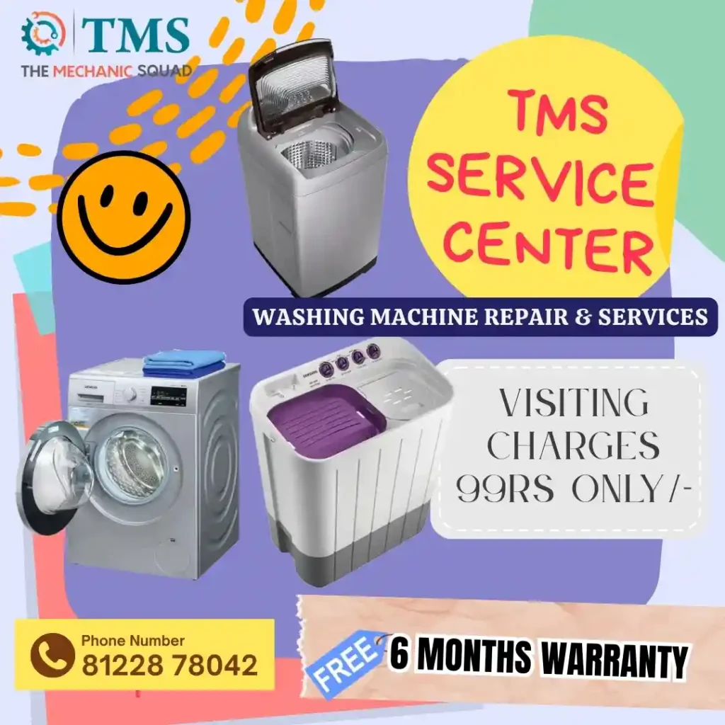 Washing Machine Repair Services in Puliyanthope, Chennai – TMS Service Center