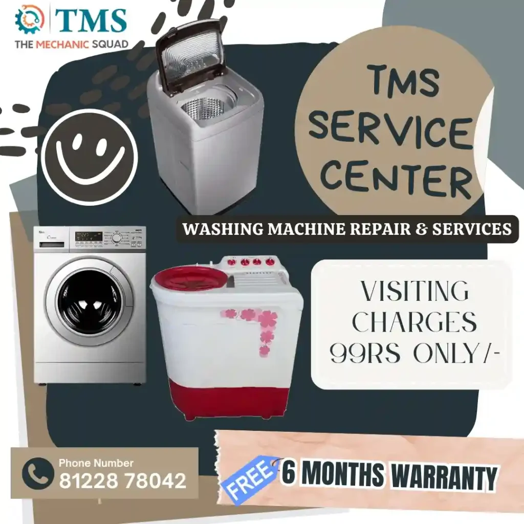 Washing Machine Repair Services in Purasawalkam, Chennai – TMS Service Center