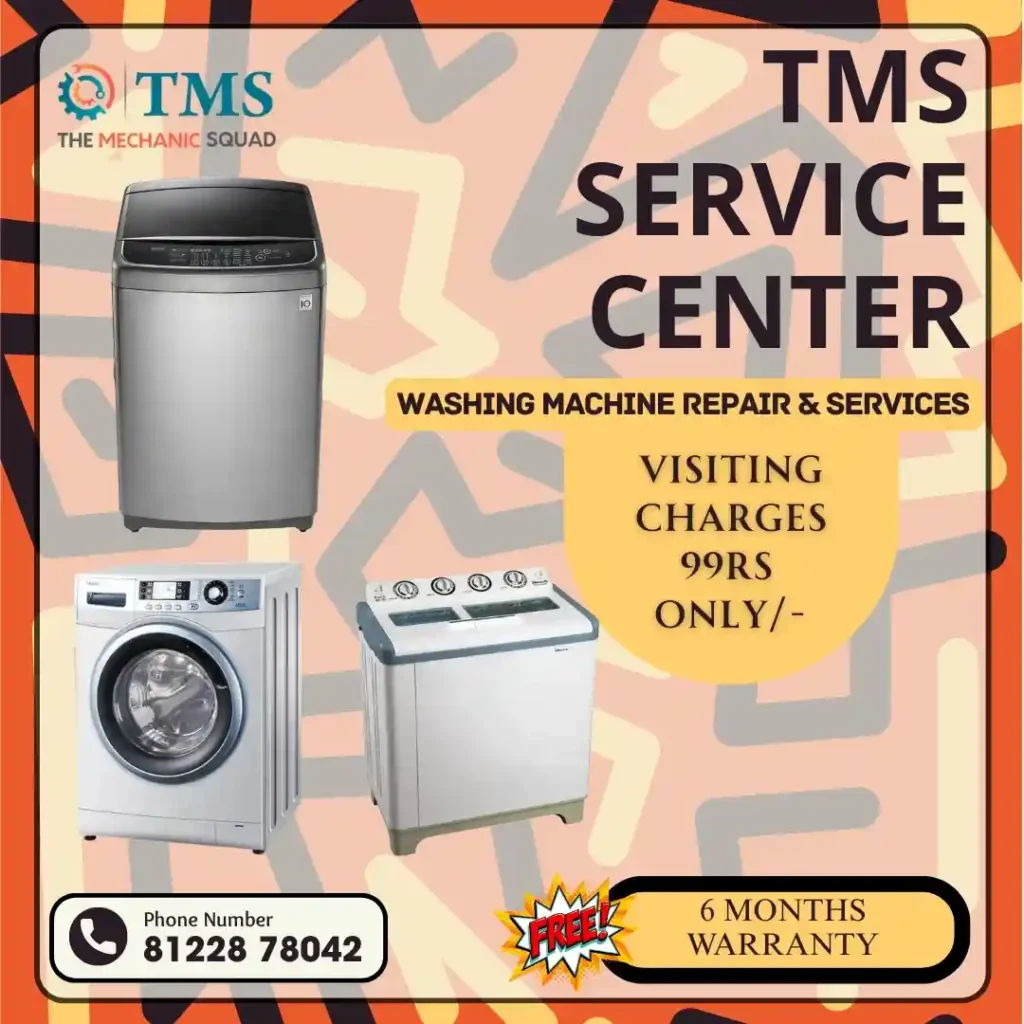 Washing Machine Repair Services in Puthagaram, Chennai – TMS Service Center