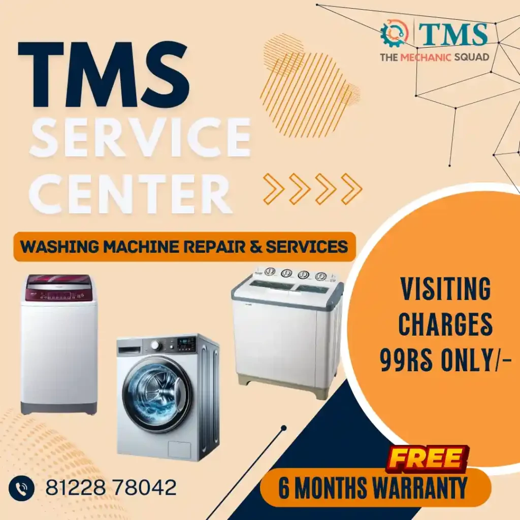Washing Machine Repair Services in Puzhuthuvakkam, Chennai – TMS Service Center