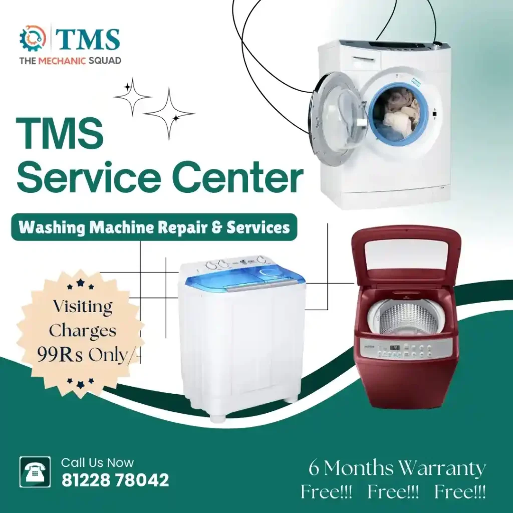 Washing Machine Repair Services in Radhanagar, Chennai – TMS Service Center