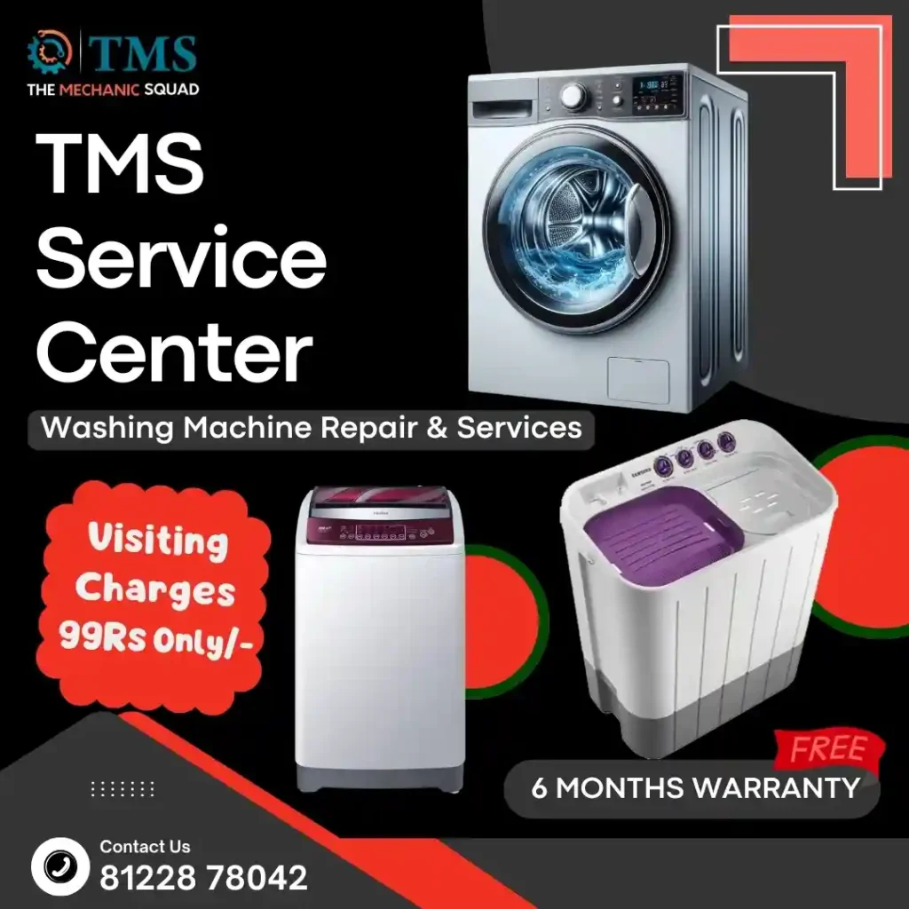 Washing Machine Repair Services in Railway Car Shed Complex, Chennai – TMS Service Center