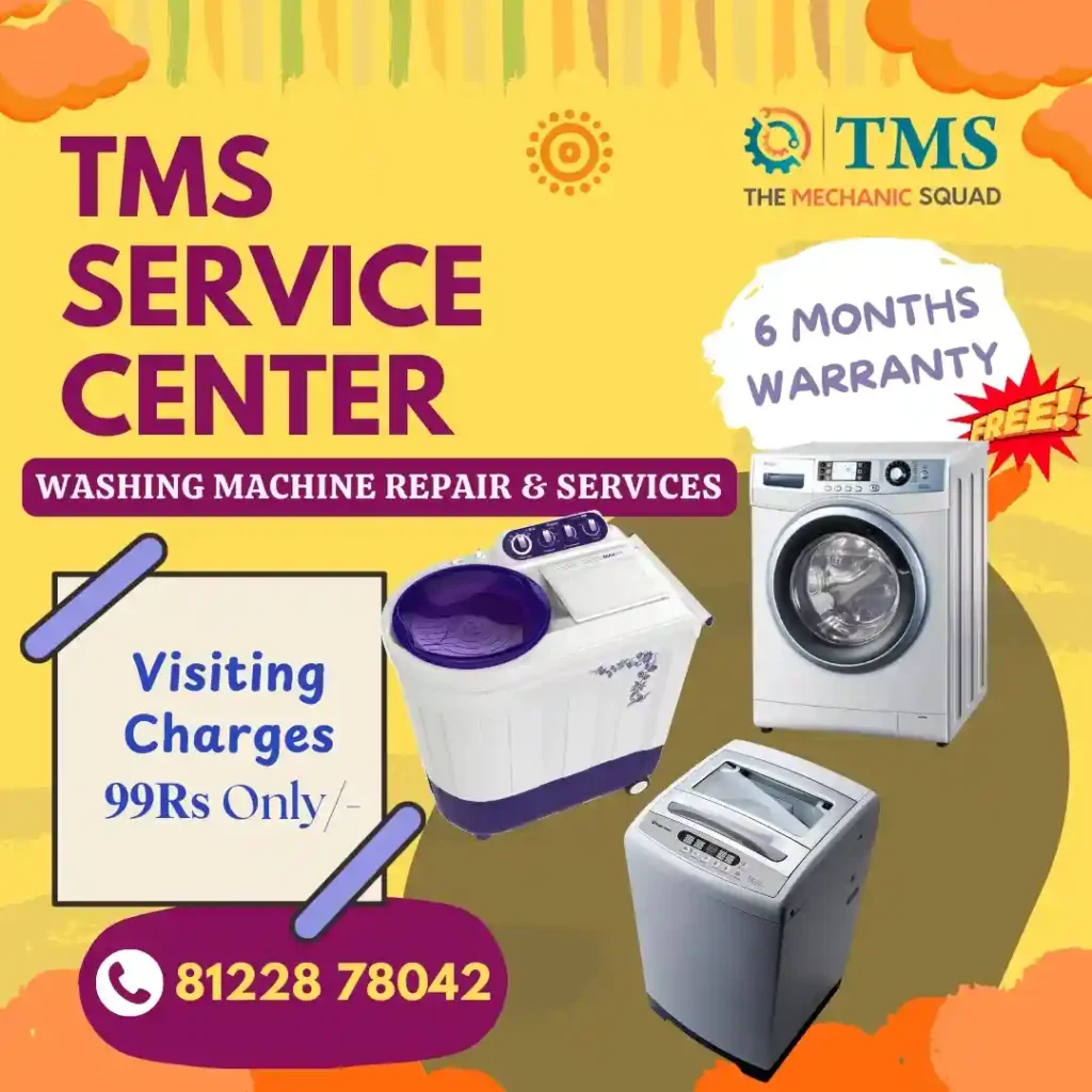 Washing Machine Repair Services in Raja Annamalaipuram, Chennai – TMS Service Center