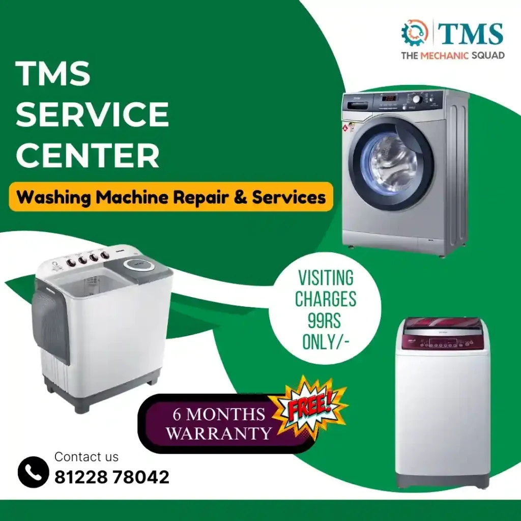 Washing Machine Repair Services in Rajajinagar, Chennai – TMS Service Center