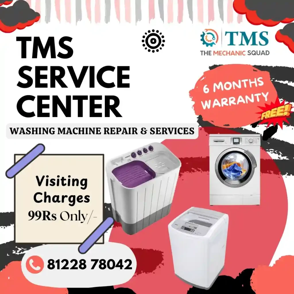 Washing Machine Repair Services in Rajathottam, Chennai – TMS Service Center