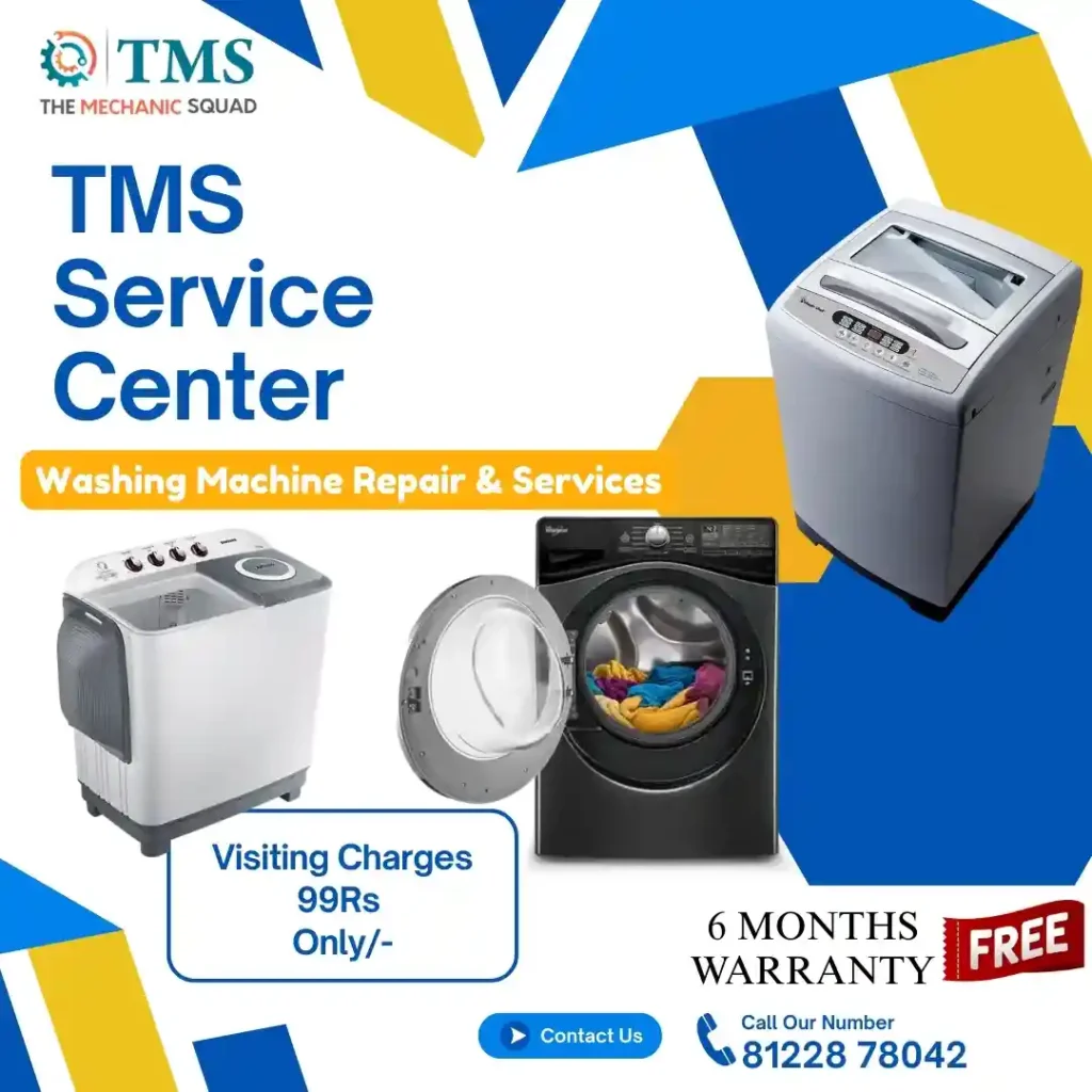 Washing Machine Repair Services in Rayapuram Madras, Chennai – TMS Service Center