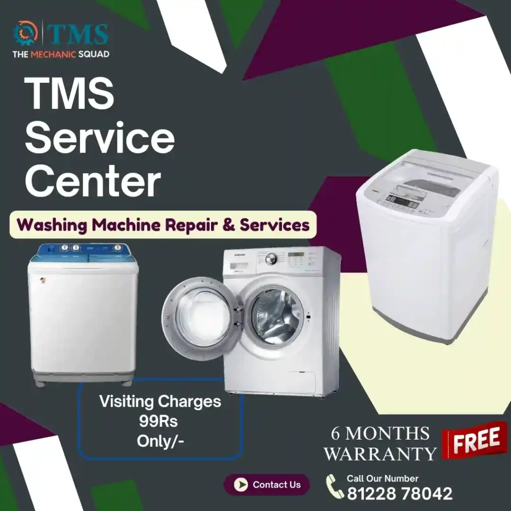 Washing Machine Repair Services in Rayapuram Market, Chennai – TMS Service Center
