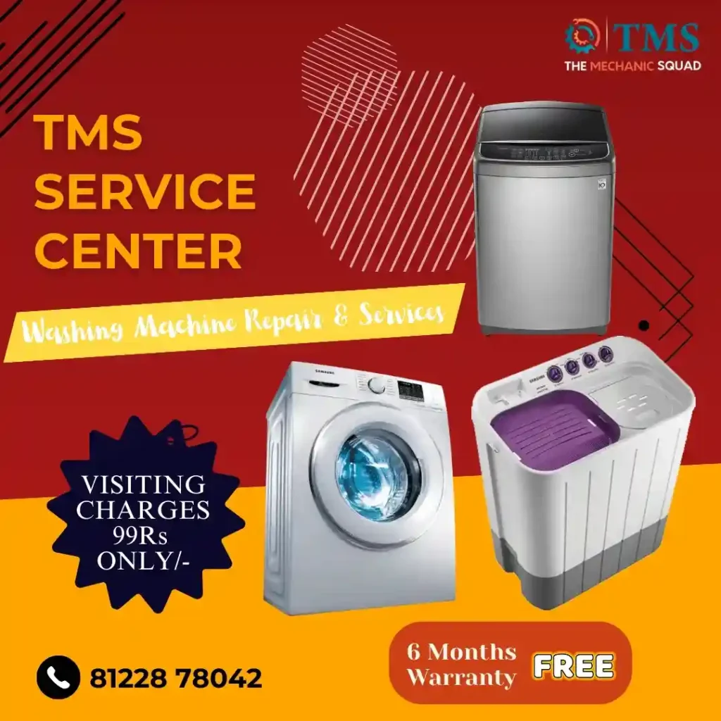 Washing Machine Repair Services in Red Hills, Chennai – TMS Service Center
