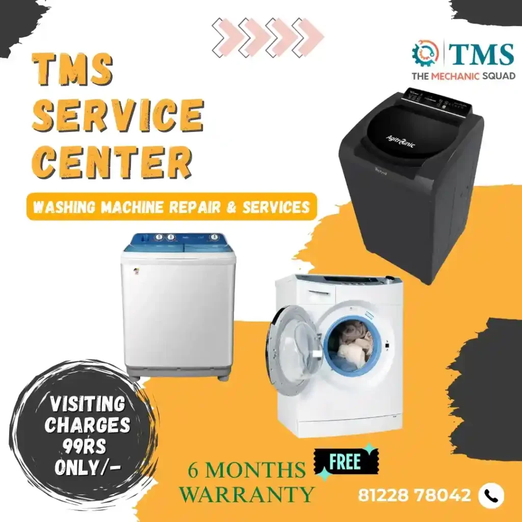 Washing Machine Repair Services in Rengarajapuram, Chennai – TMS Service Center
