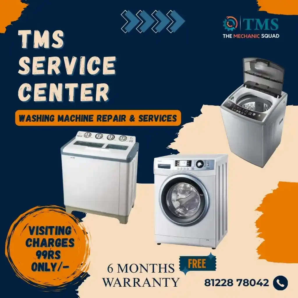 Washing Machine Repair Services in Ripon Buildings, Chennai – TMS Service Center