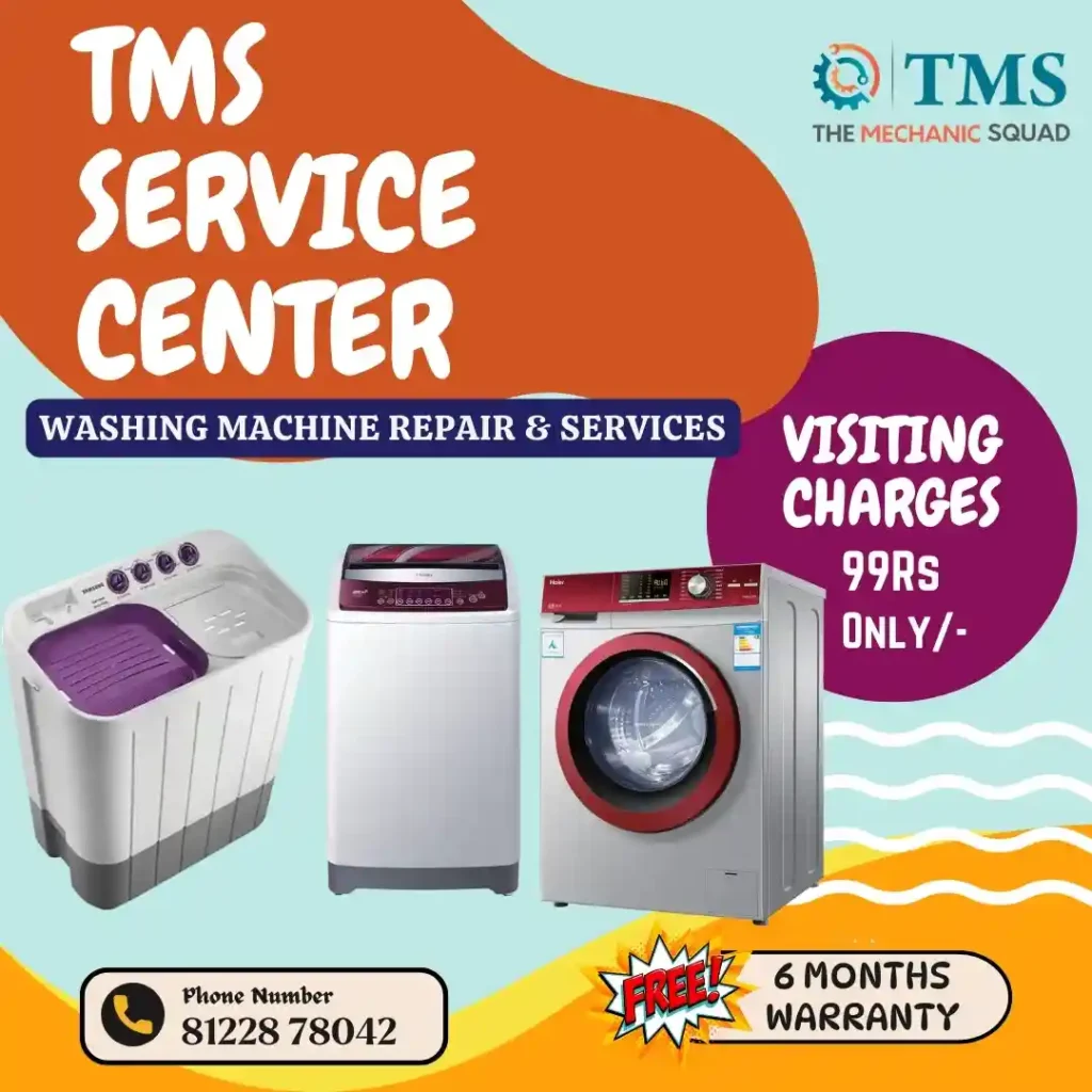 Washing Machine Repair Services in Royapettah, Chennai – TMS Service Center