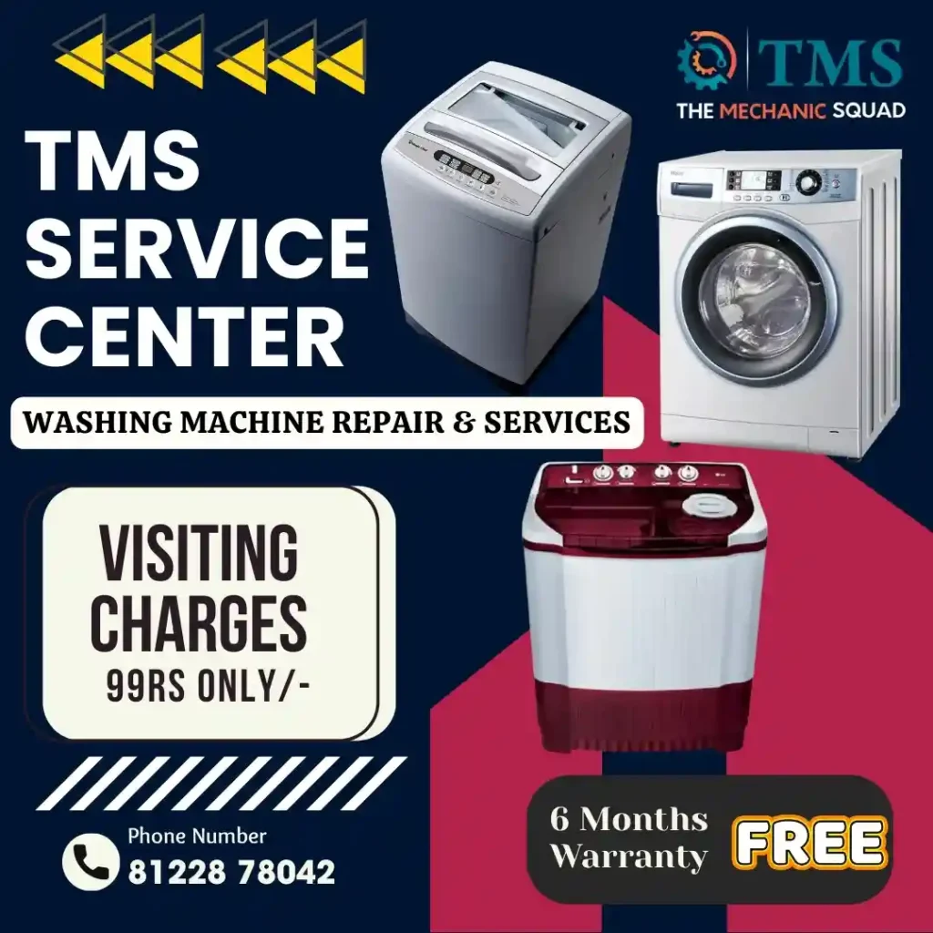 Washing Machine Repair Services in Royapuram, Chennai – TMS Service Center