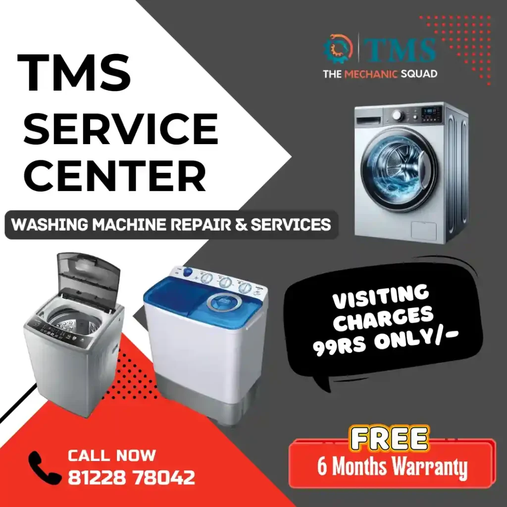 Washing Machine Repair Services in Sastri Nagar, Chennai – TMS Service Center