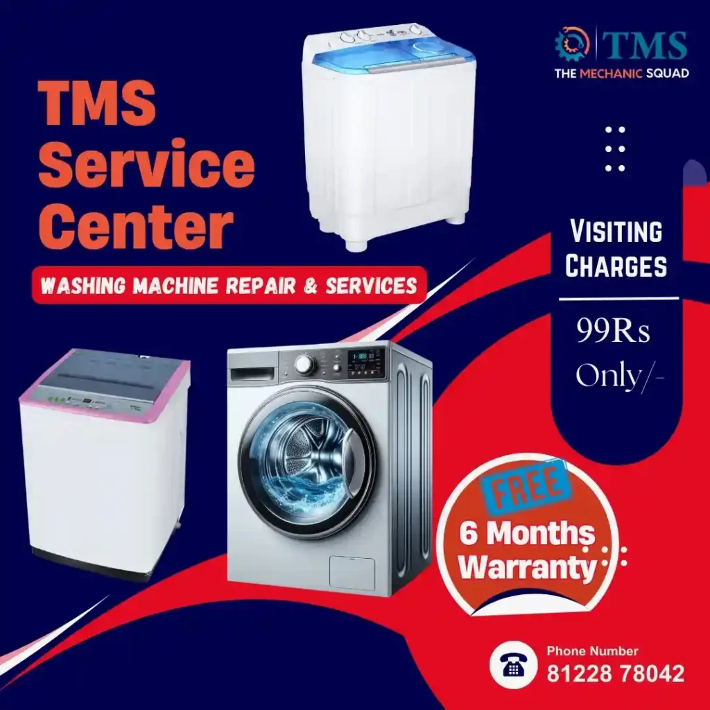 Washing Machine Repair Services in Sastrinagar, Chennai – TMS Service Center