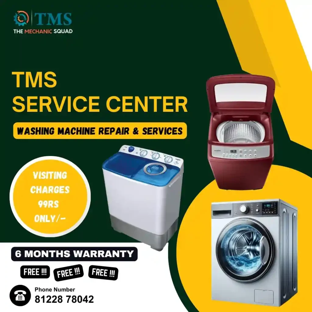 Washing Machine Repair Services in Sathyamurthinagar, Chennai – TMS Service Center