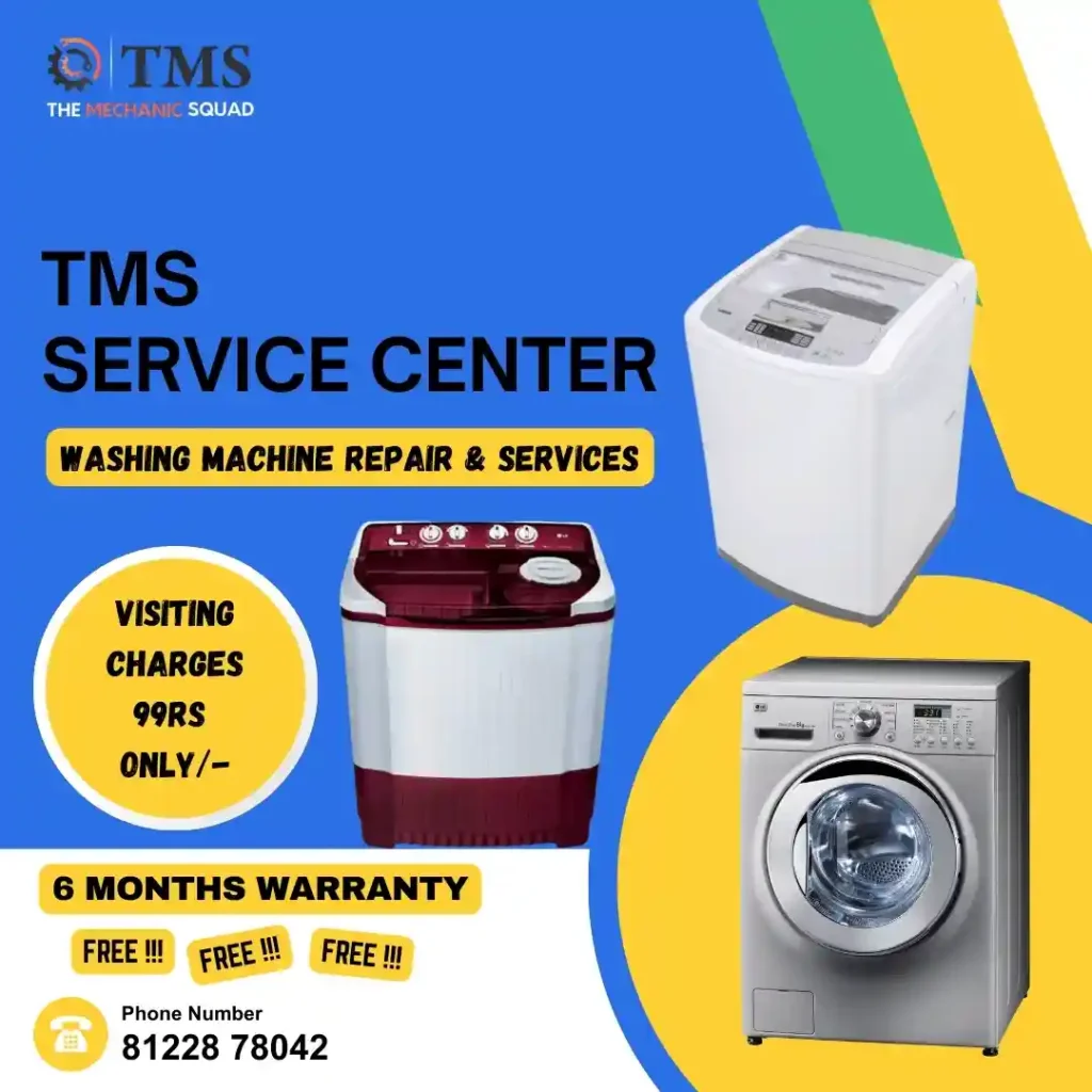 Washing Machine Repair Services in Sembier Street, Chennai – TMS Service Center