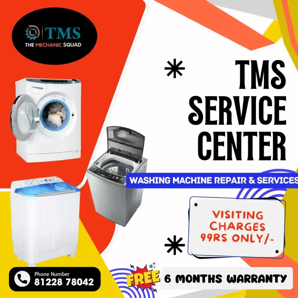 Washing Machine Repair Services in Semmancheri, Chennai – TMS Service Center