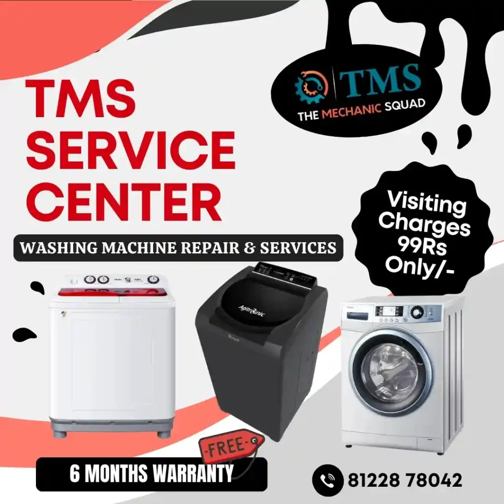 Washing Machine Repair Services in Seven Wells, Chennai – TMS Service Center