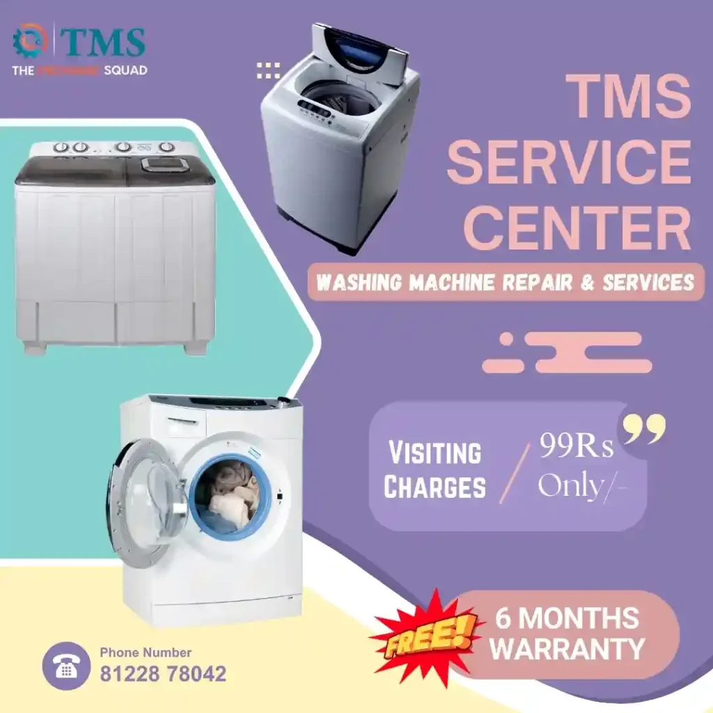 Washing Machine Repair Services in Shanmugapuram, Chennai – TMS Service Center