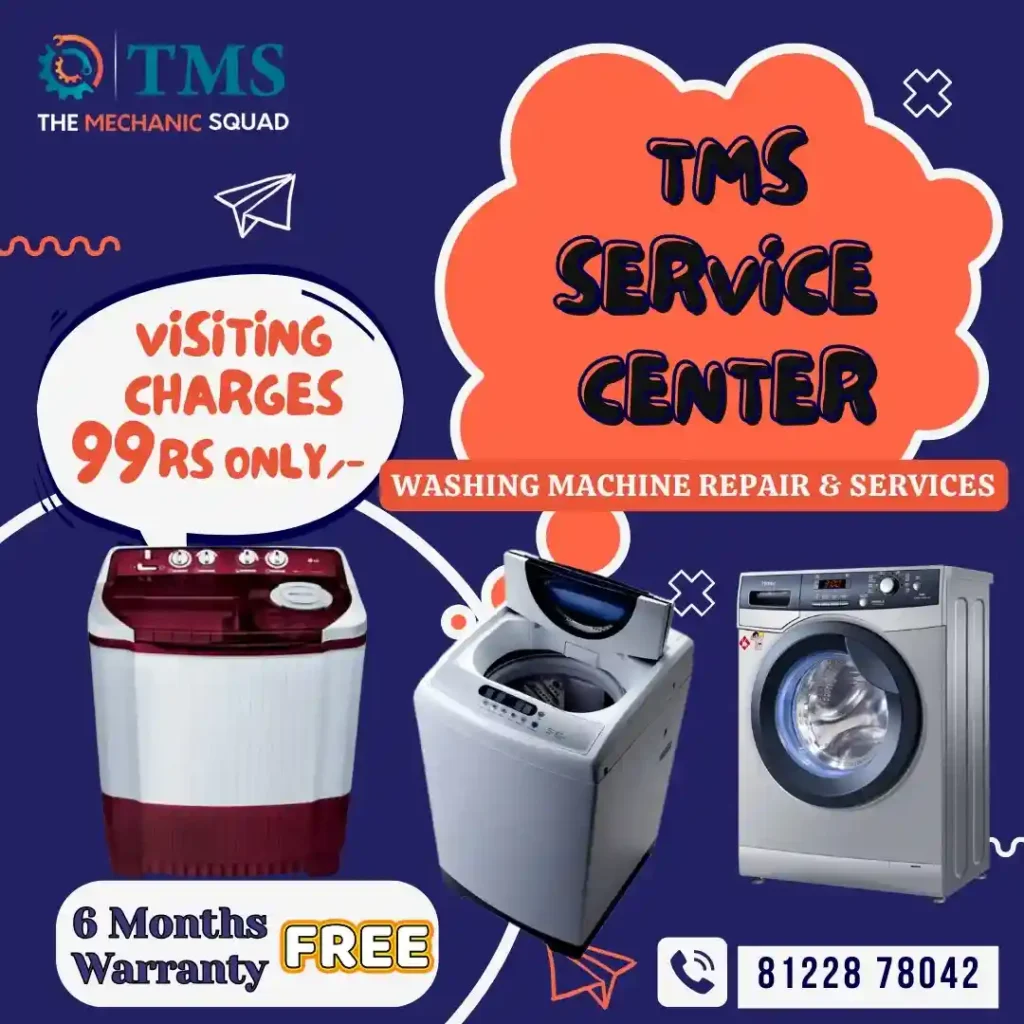 Washing Machine Repair Services in Shastri Bhavan, Chennai – TMS Service Center