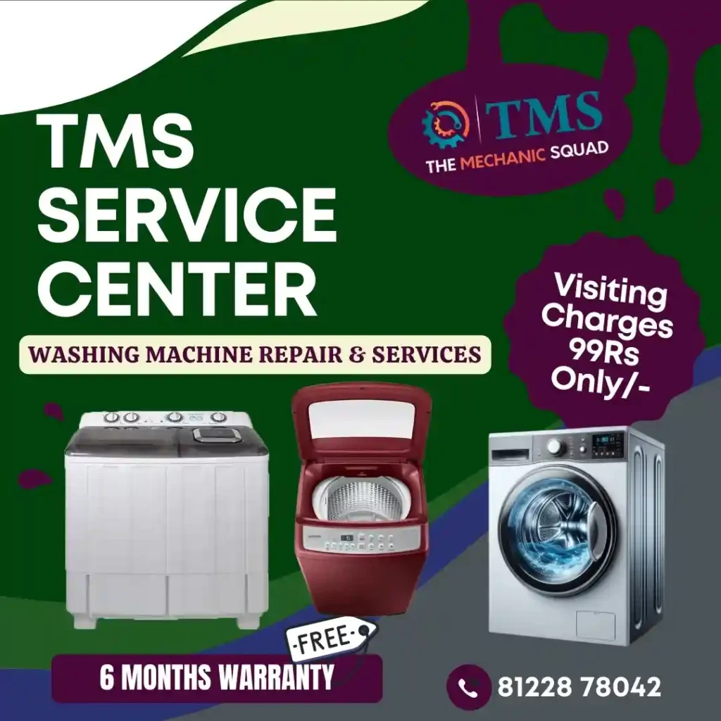 Washing Machine Repair Services in Shastri Nagar, Chennai – TMS Service Center