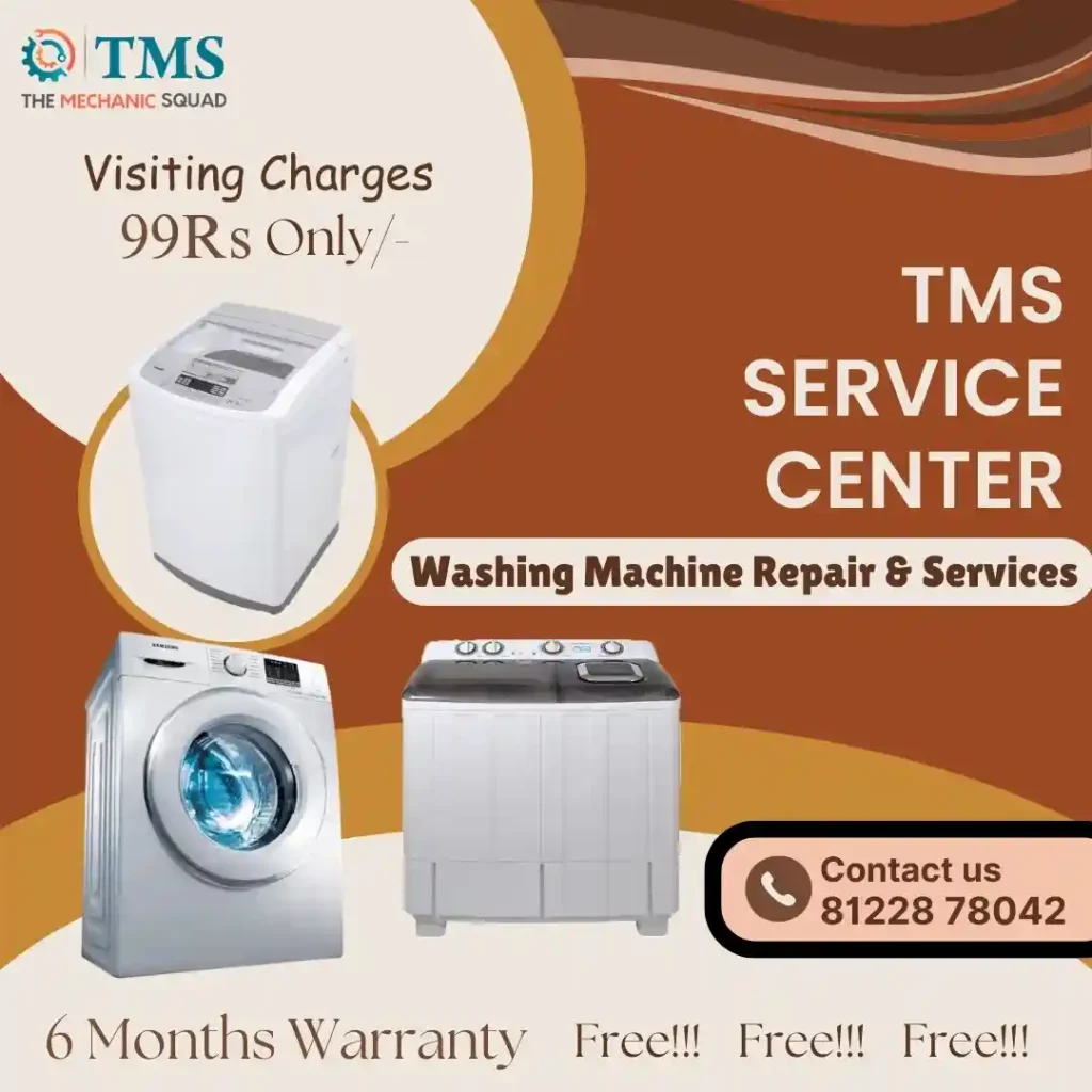 Washing Machine Repair Services in Siruseri, Chennai – TMS Service Center